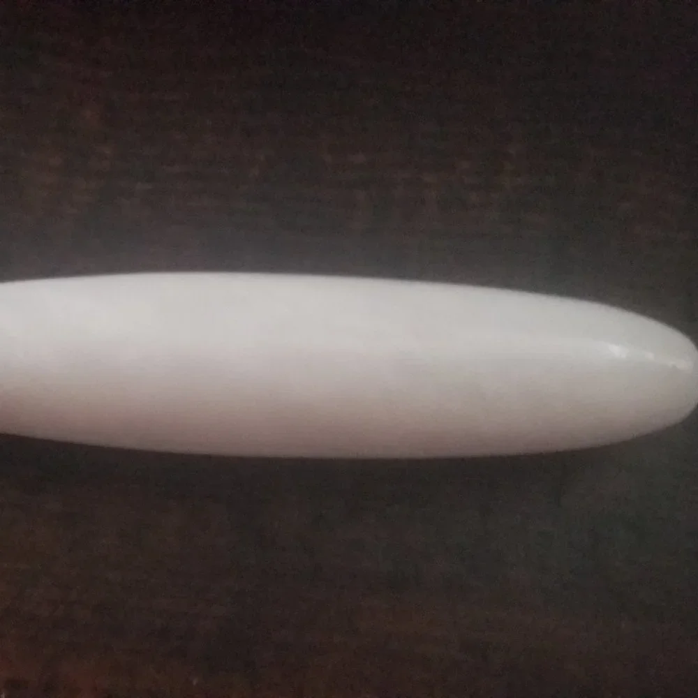 WOW RARE JAY STRONGWATER MODERN WHITE MARBLE CHEESE SERVING BUTTER SILVER KNIFE